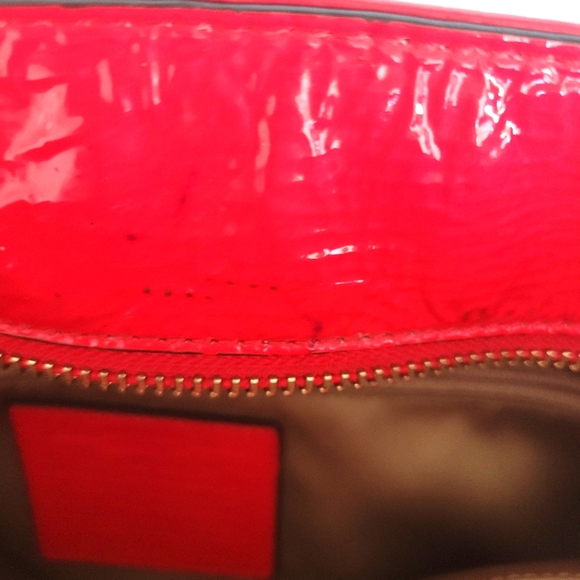 Coach patent leather red purse - Picture 7 of 7